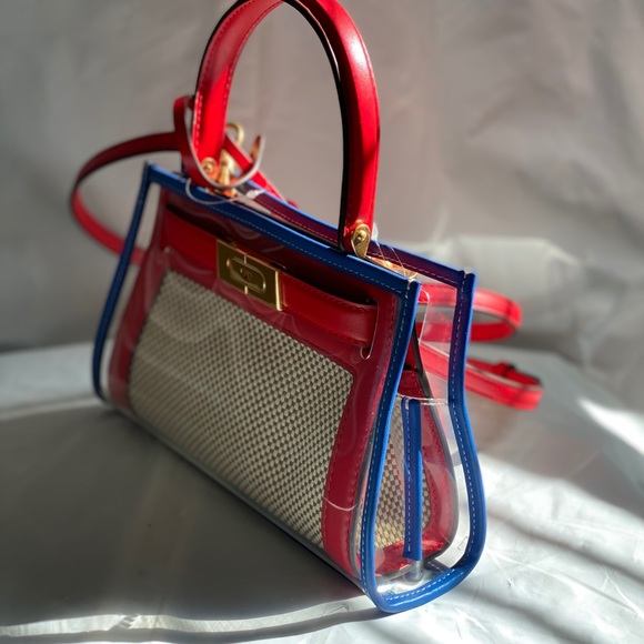 Tory Burch LEE RADZIWILL PETITE BAG W RAIN COVER - Picture 4 of 8